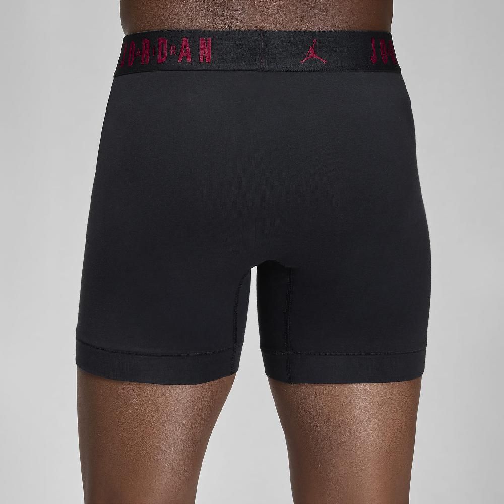 NIKE 耐吉   內褲 Jordan Flight Boxer Brief 男款 紅 白 黑 針織 運動內褲 喬丹 JD2413048AD-003