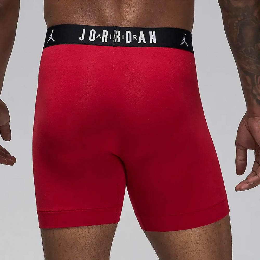 NIKE 耐吉   內褲 Jordan Flight Boxer Brief 男款 紅 灰 黑 針織 運動內褲 喬丹 JD2413048AD-002