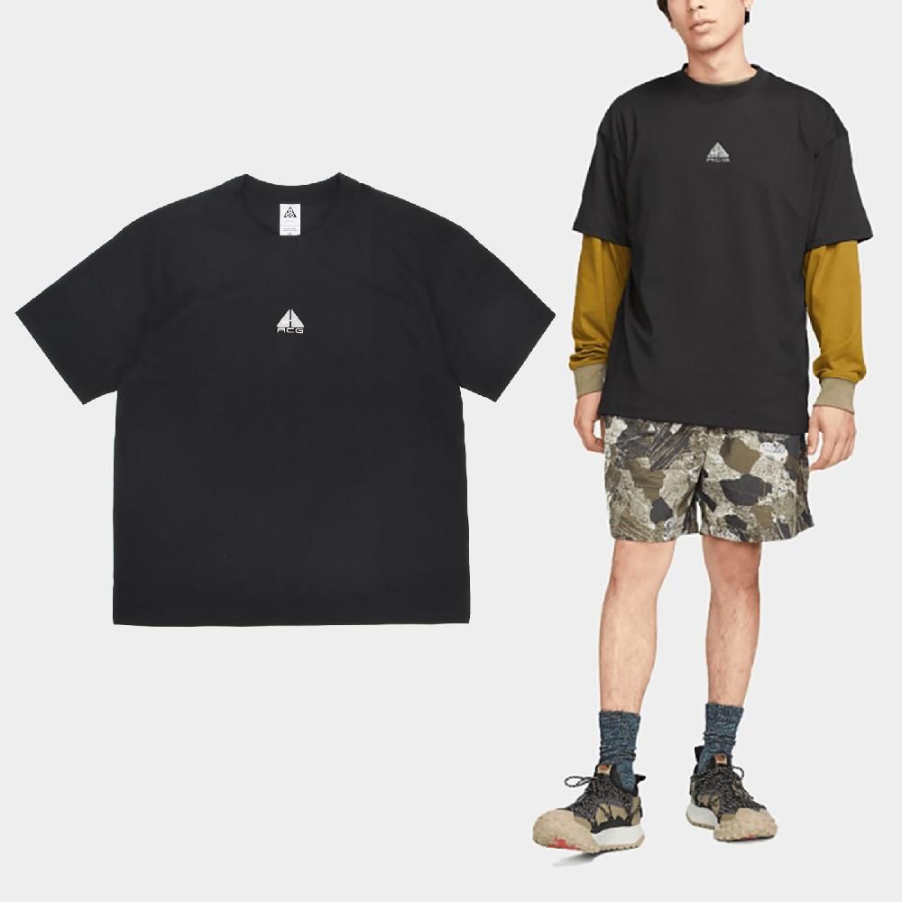 NIKE 耐吉   短袖 ACG Tee 男款 黑 白 寬鬆 重磅 短T 短袖上衣 DQ1816-011