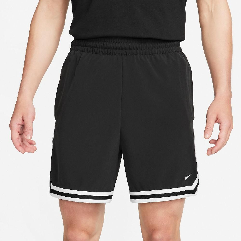 NIKE 耐吉   短褲 DNA 6" UV Basketball Shorts 黑 白 排汗 籃球 球褲 運動褲 褲子 FN2660-010