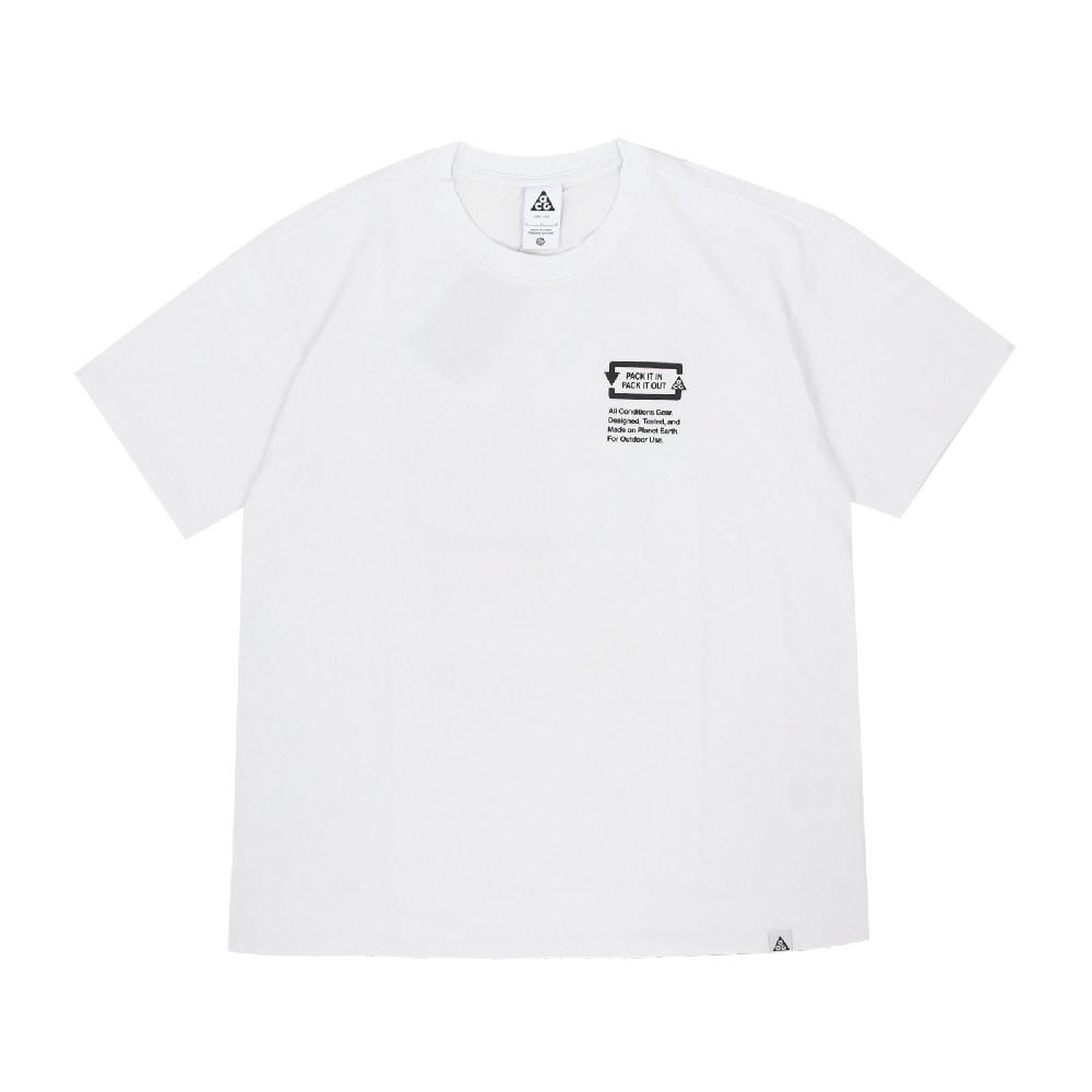 NIKE 耐吉   短袖 ACG Tee 男款 白 速乾 寬鬆 環保理念 短T FV3491-121