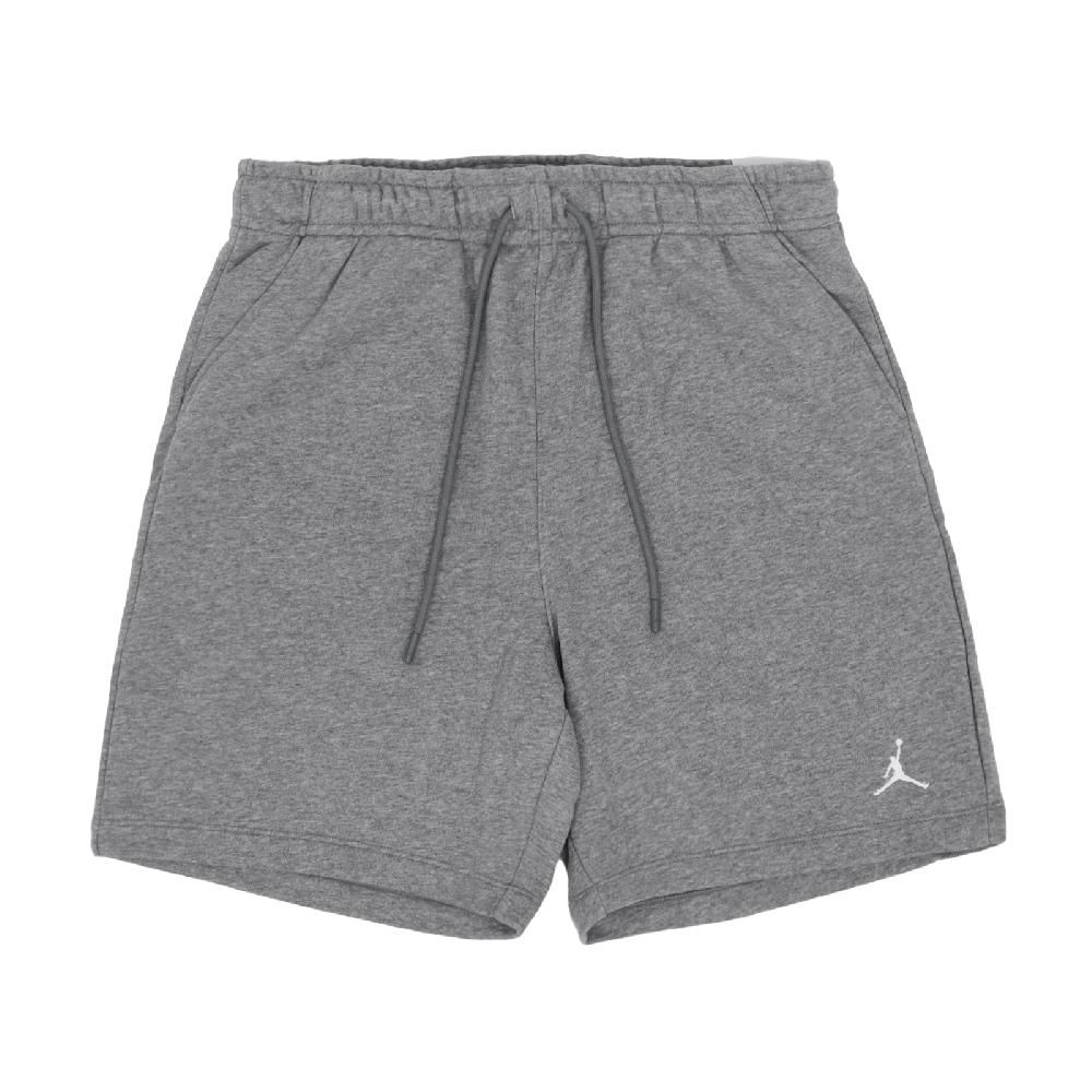 NIKE 耐吉   短褲 Jordan Essentials Shorts 男款 灰 白 毛圈布 抽繩 棉褲 褲子 FQ4535-091