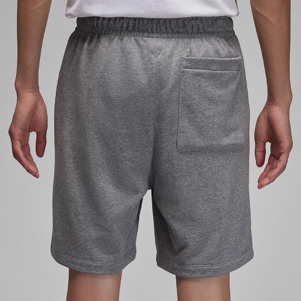 NIKE 耐吉   短褲 Jordan Essentials Shorts 男款 灰 白 毛圈布 抽繩 棉褲 褲子 FQ4535-091