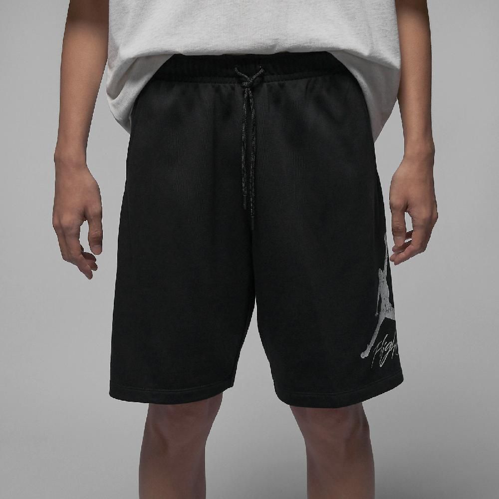 NIKE 耐吉   短褲 Jordan Essentials Shorts 男款 黑 白 毛圈布 抽繩 棉褲 褲子 FN6420-010