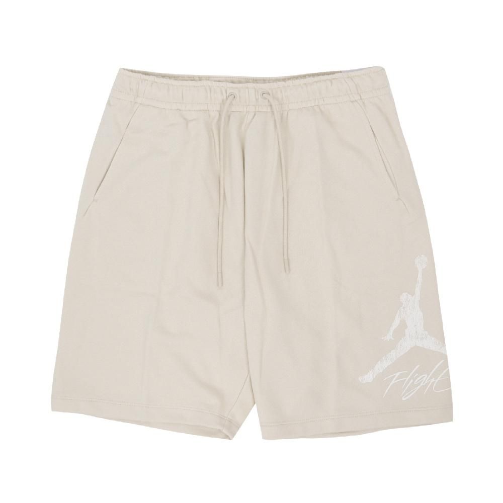 NIKE 耐吉   短褲 Jordan Essentials Shorts 男款 米白 白 毛圈布 抽繩 棉褲 褲子 FN6420-203