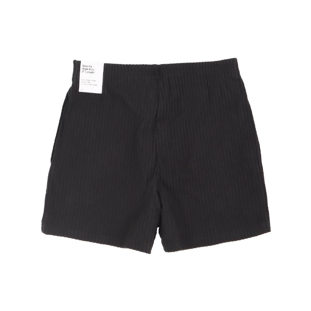 NIKE 耐吉   短褲 NSW Chill Knit Shorts 女款 黑 針織 高腰 3吋 運動褲 褲子 FN3675-010