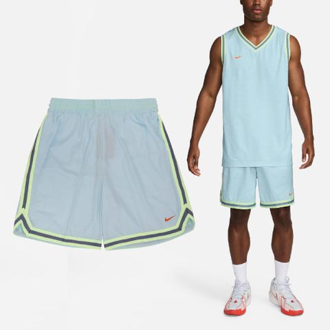Nike 耐吉 球褲 DNA Basketball Shorts 男款 藍 綠 速乾 開衩 抽繩 運動褲 短褲 FN2652-474