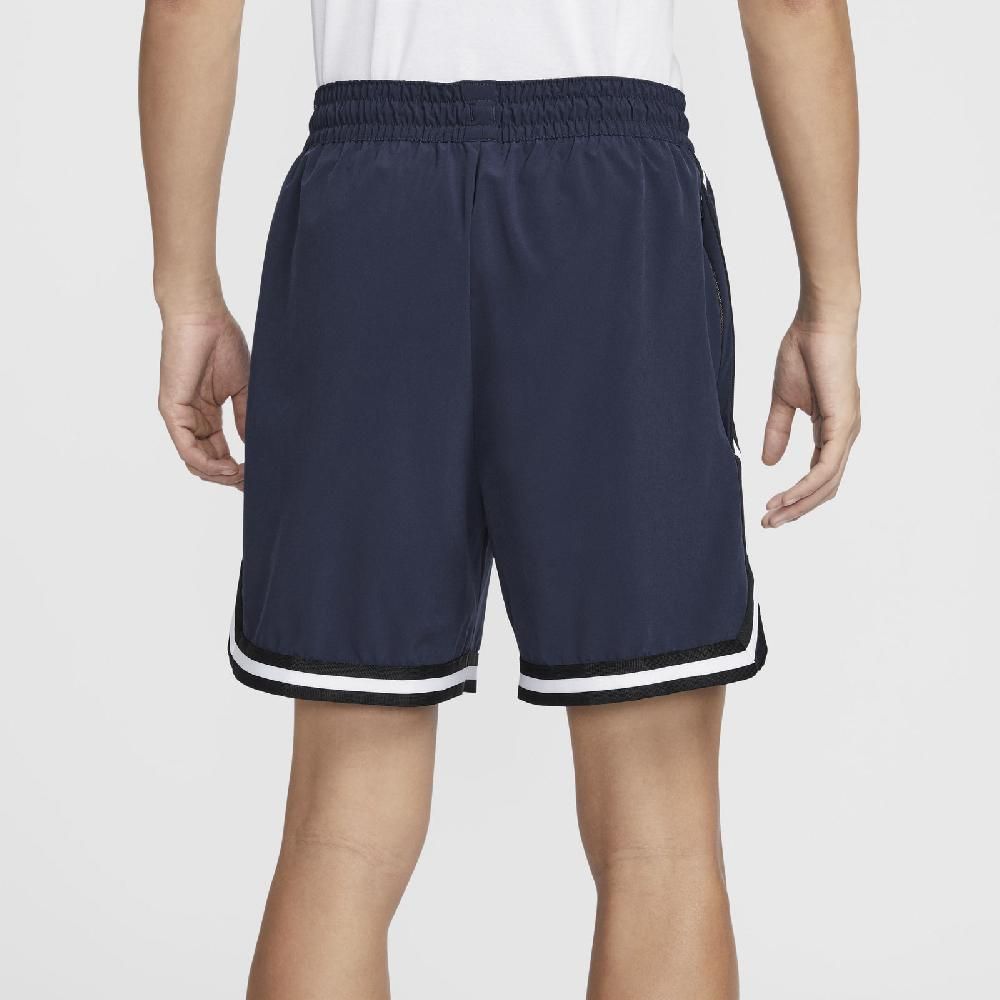 NIKE 耐吉   短褲 DNA 6" UV Basketball Shorts 男款 藍 白 排汗 籃球 運動褲 短褲 FN2660-410