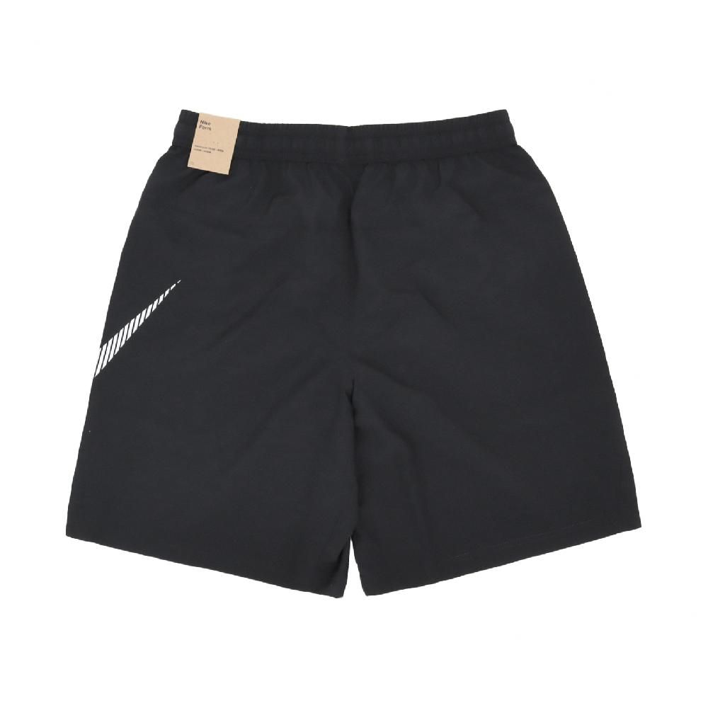 NIKE 耐吉   短褲 Form Dri-FIT Shorts 男款 黑 白 速乾 抽繩 運動褲 HJ3957-010