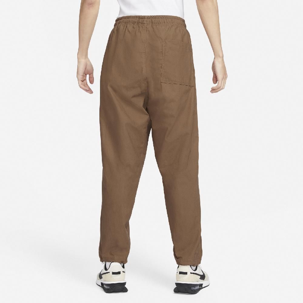 NIKE 耐吉   長褲 Club Pants 男款 棕 梭織 寬鬆 抽繩 褲子 FN3097-281