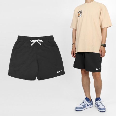 NIKE 耐吉 短褲 Swim Volley Shorts 男款 黑 白 7吋 速乾 網眼 海灘褲 NESSE494-001