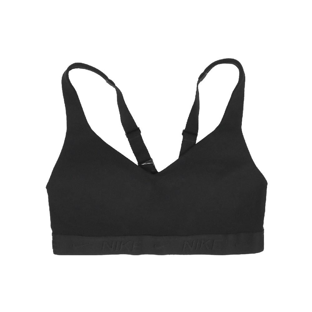 NIKE 耐吉   運動內衣 Indy Sports Bra 黑 高強度支撐 可調肩帶 速乾 背扣 瑜珈 健身 FD1069-010