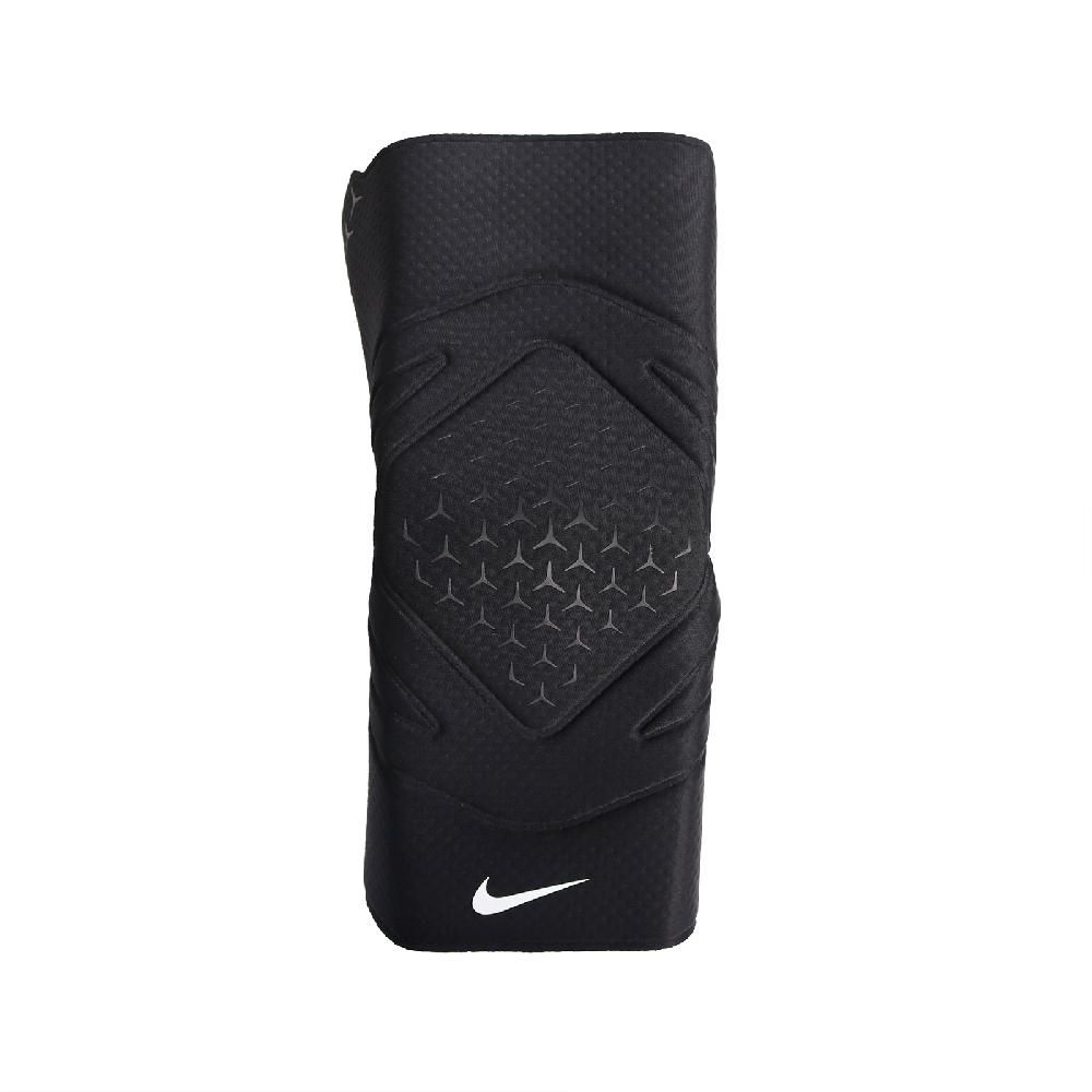 NIKE 耐吉   護膝 Pro Patella Knee Sleeve 護具 健身 重訓 吸濕排汗 透氣 黑 白 N1000674-010