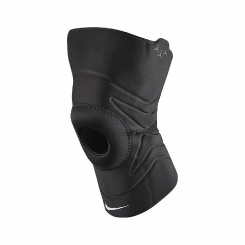 NIKE 耐吉 護膝 Open Patella Knee Sleeve 護具 健身 重訓 開洞 吸濕排汗 透氣 黑 N1000675-010