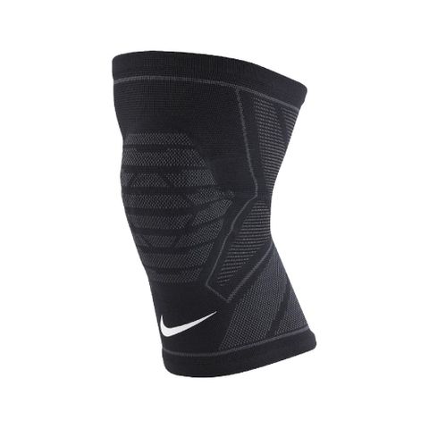 NIKE 耐吉 護膝 Pro Knee Sleeve 男女款 護具 健身 重訓 吸濕排汗 無縫針織 黑 白 N1000669-031