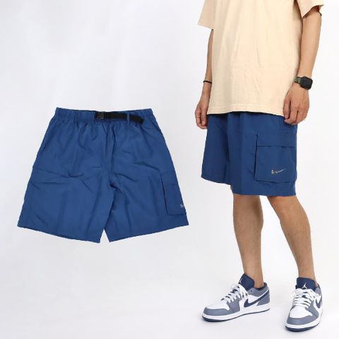 NIKE 耐吉 海灘褲 Swim 9吋 Volley Shorts 藍 男款 網眼布 短褲 側邊口袋 NESSE468-417