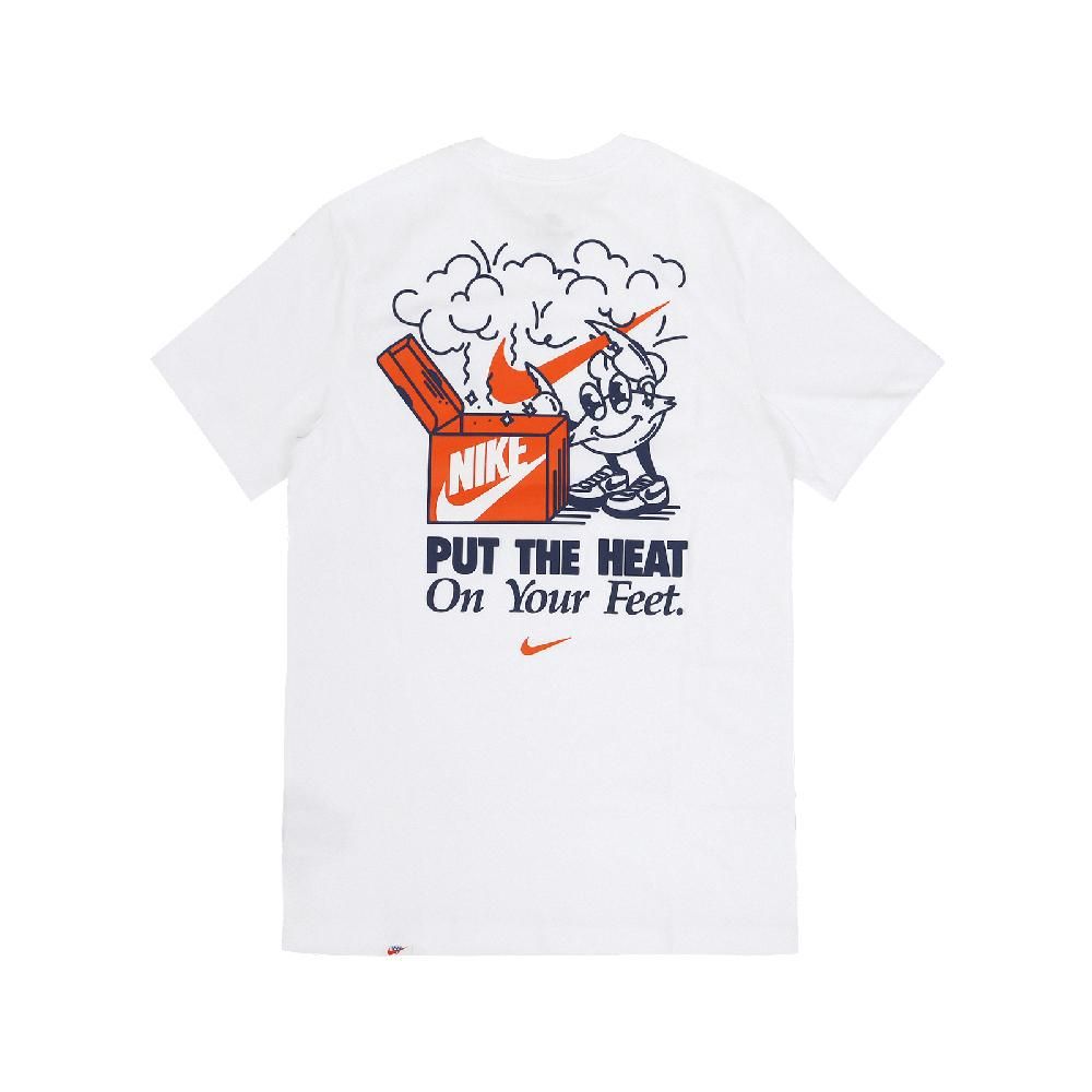 NIKE 耐吉   短袖 NSE Tee 男款 白 橘 藍 塗鴉 短T FV3755-100