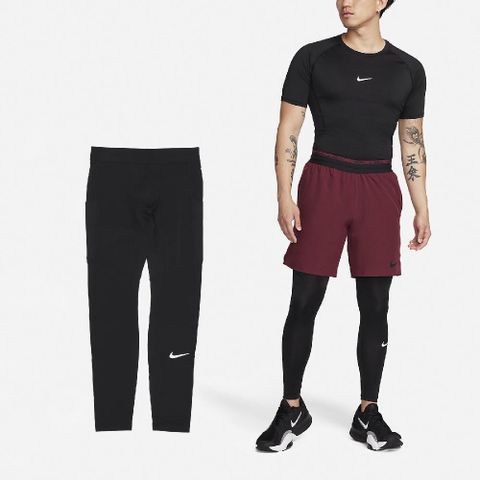 NIKE 耐吉 長褲 Pro Dri-FIT Fitness 男款 黑 緊身褲 運動 訓練 貼身 吸濕 排汗 束褲 FB7953-010