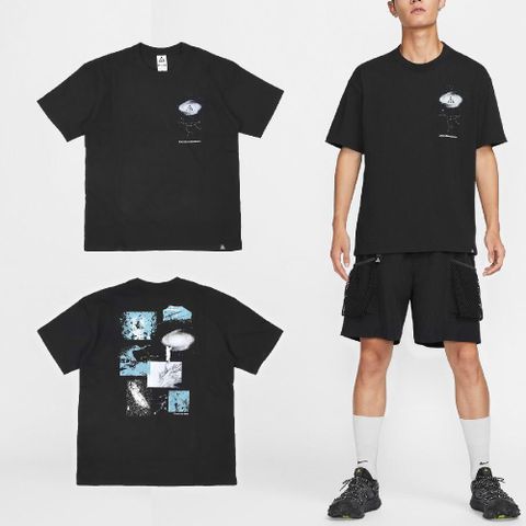 NIKE 耐吉 短袖 ACG Dri-FIT Tee 男款 黑 藍 速乾 寬鬆 短T FZ5276-010