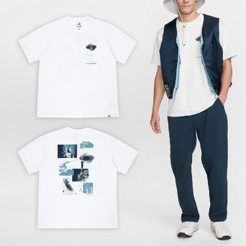 NIKE 耐吉 短袖 ACG Dri-FIT Tee 男款 白 藍 速乾 寬鬆 短T FZ5276-121