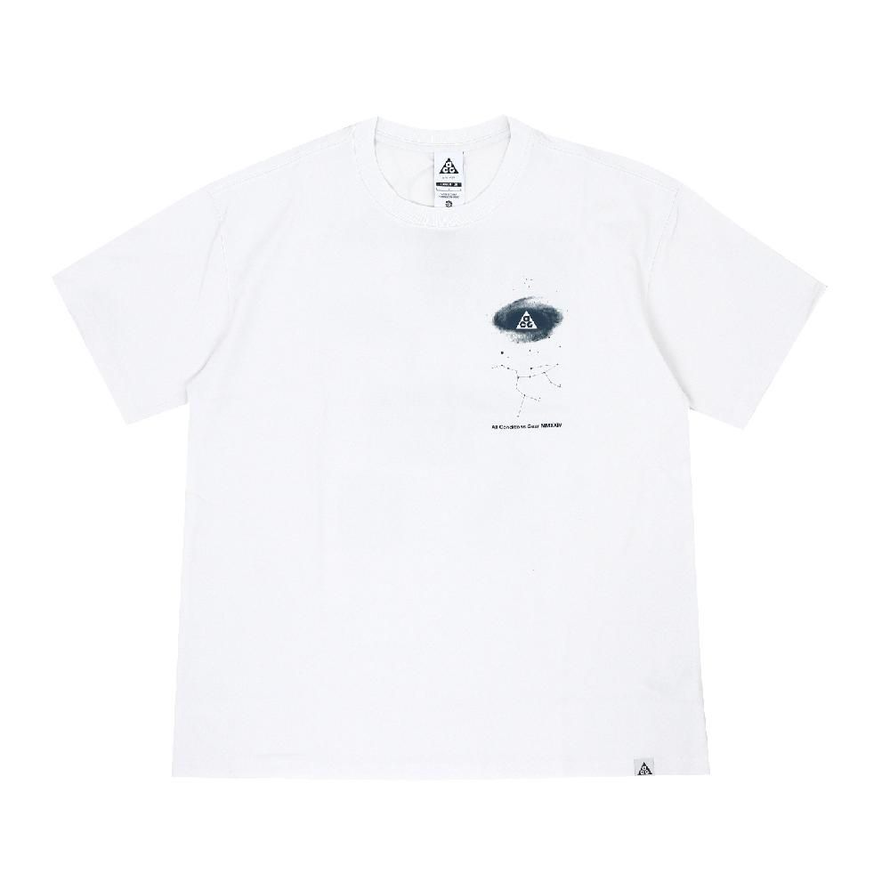 NIKE 耐吉   短袖 ACG Dri-FIT Tee 男款 白 藍 速乾 寬鬆 短T FZ5276-121