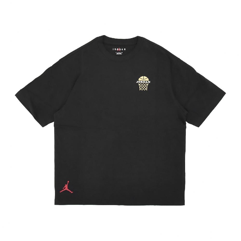 NIKE 耐吉   短袖 Jordan Greatness 1985 Tee 男款 黑 紅 喬丹 棉質 重磅 短T HM4901-010