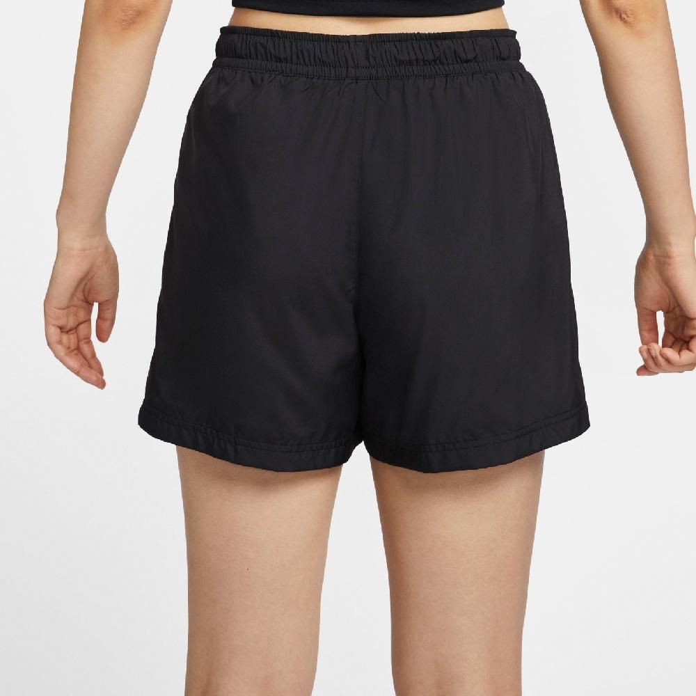 NIKE 耐吉   短褲 NSW Classic Wovens Mid-Rise Shorts 女款 黑 中腰 褲子 FV7558-010