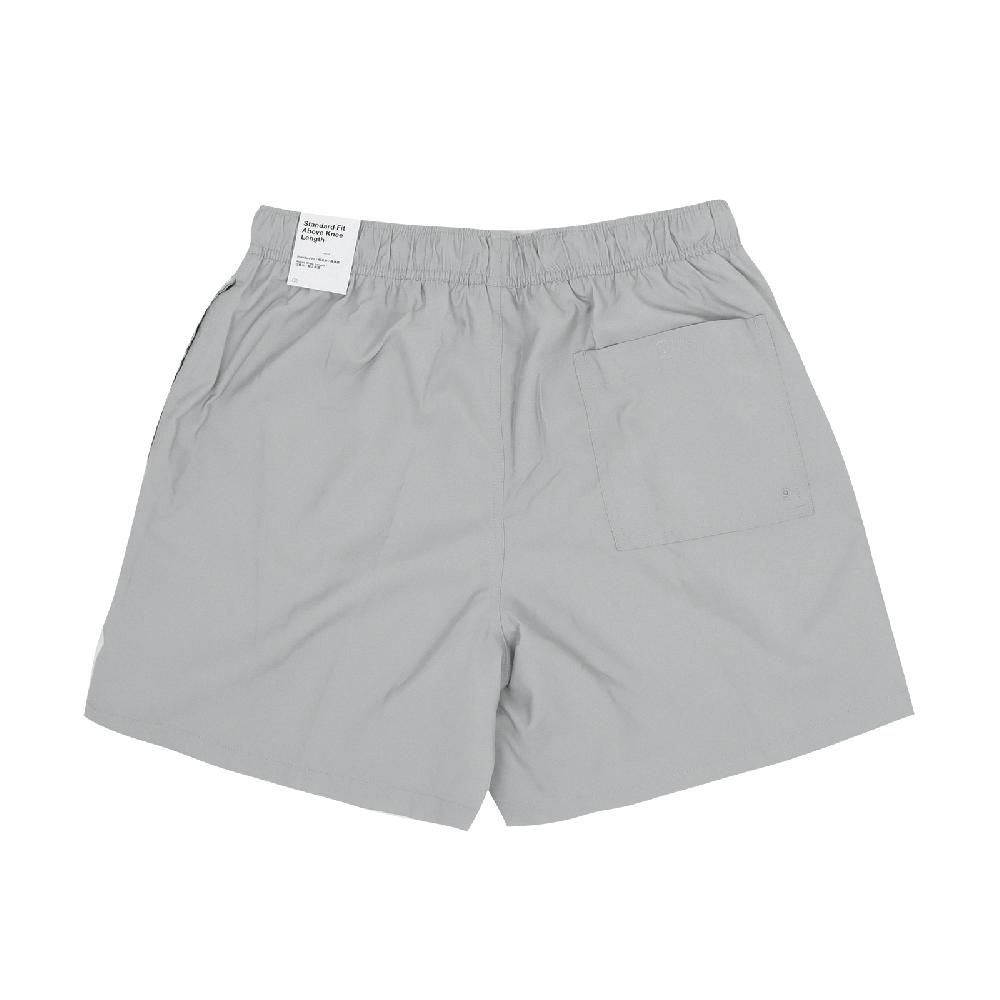 NIKE 耐吉   短褲 Club Flow Shorts 男款 灰 白 抽繩 褲子 FZ0771-077