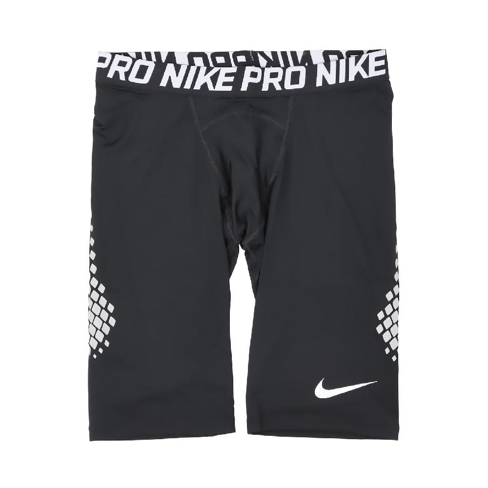 NIKE 耐吉   緊身褲 Pro Baseball Slider Shorts 男款 黑白 速乾 排汗 棒球 束褲 CT2568-010