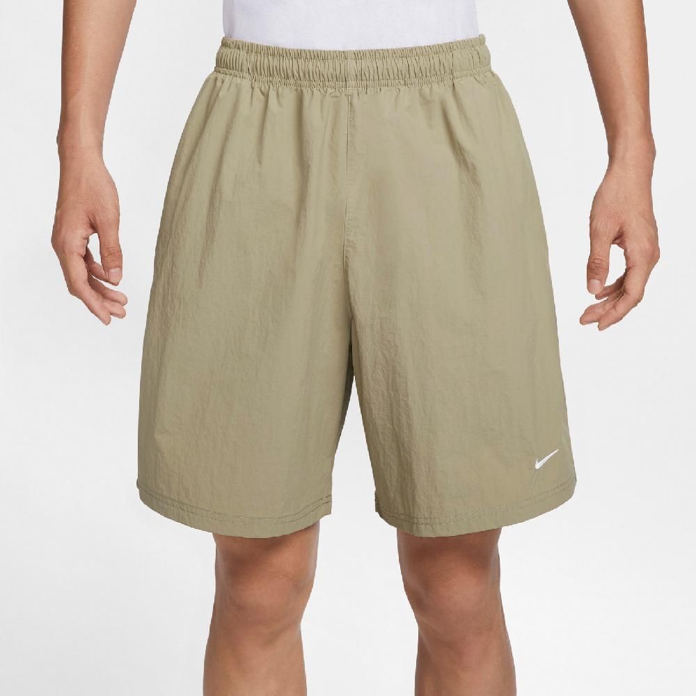 NIKE 耐吉   短褲 LAB Solo Shorts 男款 卡其 防潑水 寬鬆 抽繩 褲子 DX0750-247