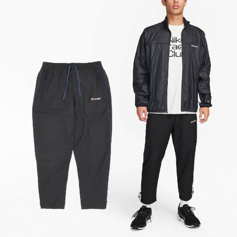 NIKE 耐吉 長褲 Challenger Track Club Pants 男款 黑 速乾 抽繩 運動褲 褲子 FB5504-010