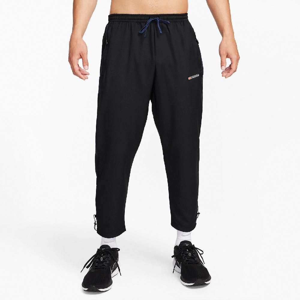 NIKE 耐吉 長褲 Challenger Track Club Pants 男款 黑 速乾 抽繩 運動褲 褲子 FB5504-010