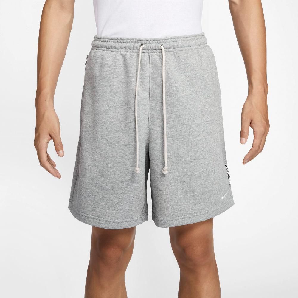 NIKE 耐吉 短褲 Standard Issue Shorts 男款 灰 速乾 毛圈布 抽繩 棉褲 褲子 FZ0217-063