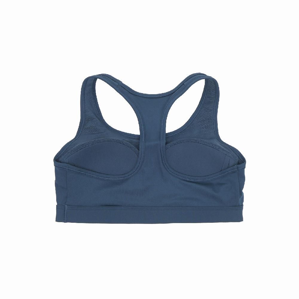 NIKE 耐吉 Nike 耐吉 運動內衣 Swoosh Sports Bra 藍 速乾 中強度支撐 健身 瑜珈 DX6822-478