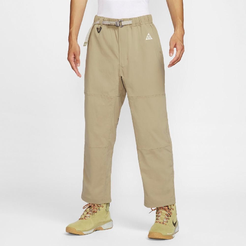 NIKE 耐吉 Nike 耐吉 長褲 ACG UV Hiking Pants 男款 卡其 防潑水 戶外 防曬 褲子 FN2451-247