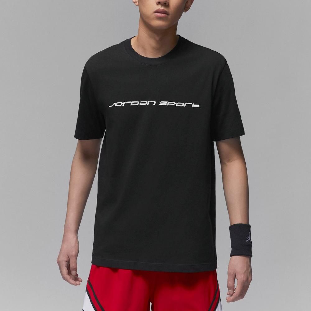 NIKE 耐吉 Nike 耐吉 短袖 Jordan Sport Tee 男款 黑 白 速乾 棉質 寬鬆 短T FZ1932-010