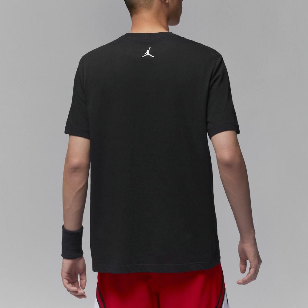 NIKE 耐吉 Nike 耐吉 短袖 Jordan Sport Tee 男款 黑 白 速乾 棉質 寬鬆 短T FZ1932-010