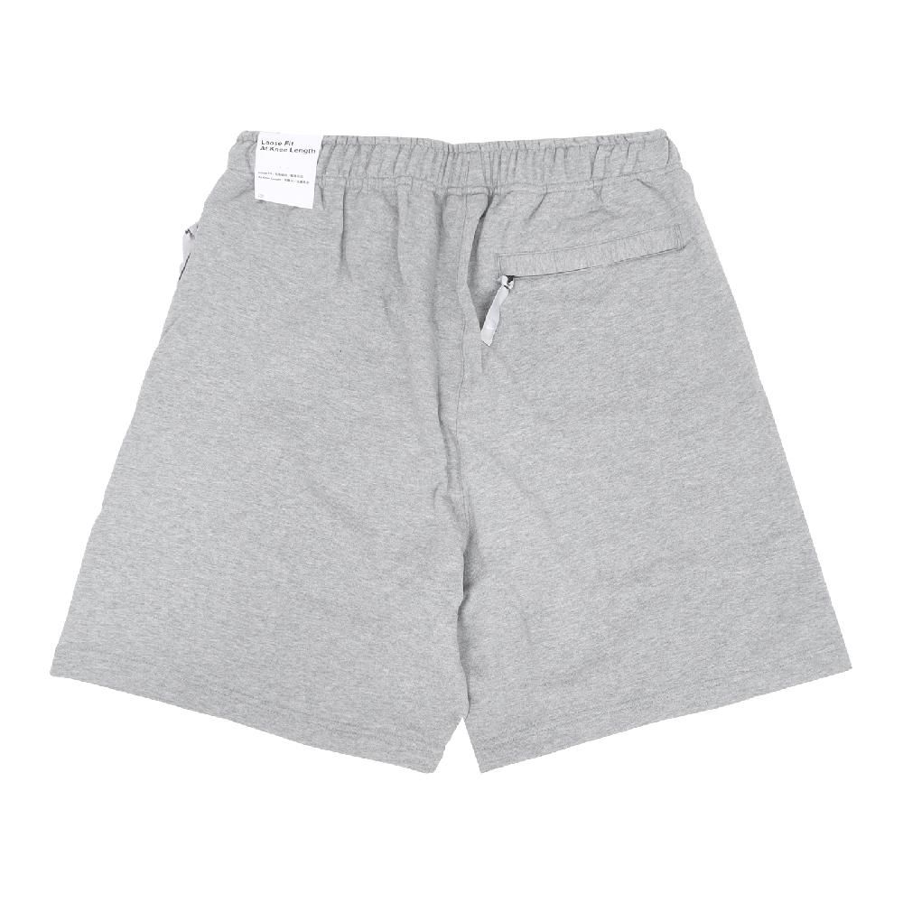 NIKE 耐吉 Nike 耐吉 短褲 Lab Solo Swoosh Shorts 男款 灰 棉質 拉鍊口袋 棉褲 褲子 DX0818-063