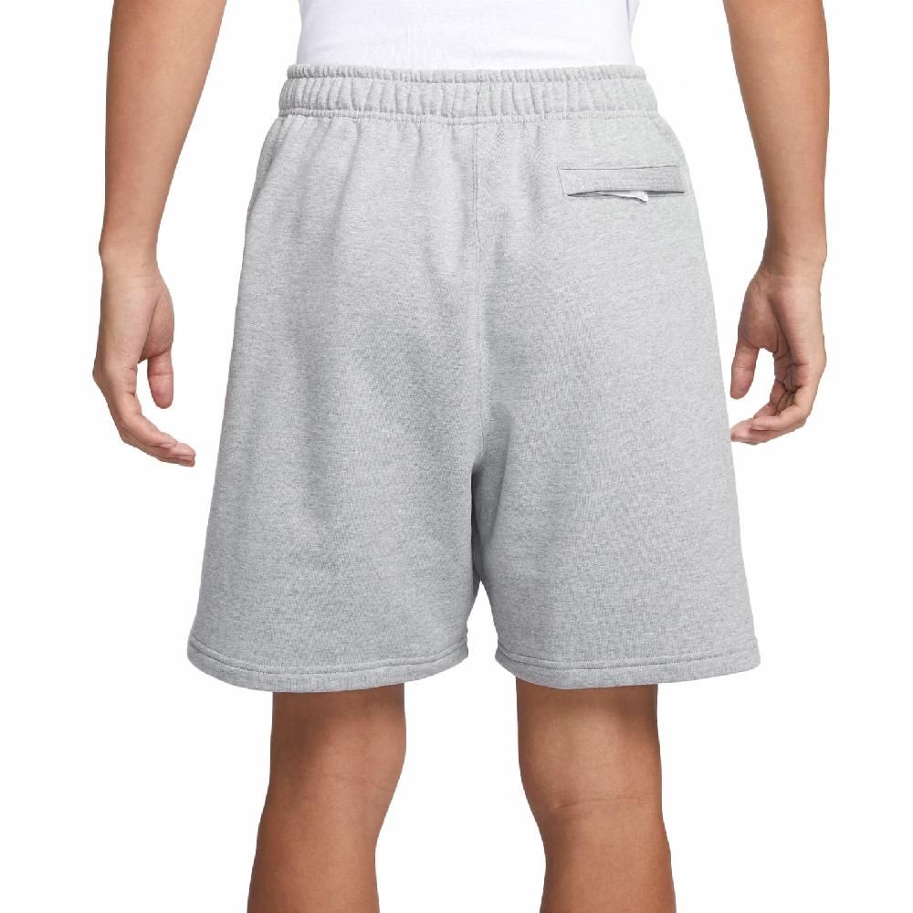 NIKE 耐吉 Nike 耐吉 短褲 Lab Solo Swoosh Shorts 男款 灰 棉質 拉鍊口袋 棉褲 褲子 DX0818-063