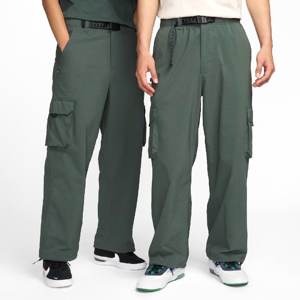 NIKE 耐吉 Nike 耐吉 長褲 SB Kearny Cargo Skate Pants 男款 綠 速乾 寬鬆 工裝褲 褲子 FV7348-338