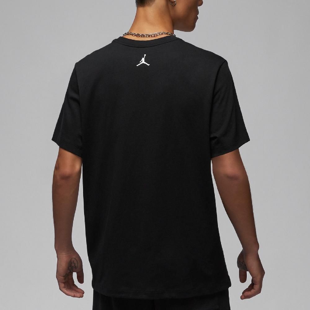 NIKE 耐吉 Nike 耐吉 短袖 Jordan Tee 男款 黑 純棉 寬鬆 短T 棉T FZ1940-010