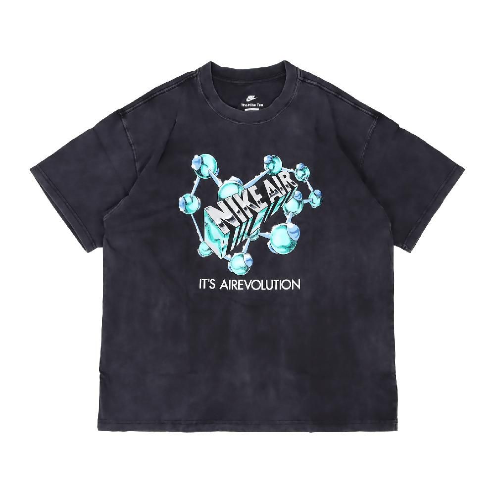 NIKE 耐吉 Nike 耐吉 短袖 NSW Tee 黑 寬鬆 男款 純棉 水洗 仿舊 短T 上衣 FZ5400-010