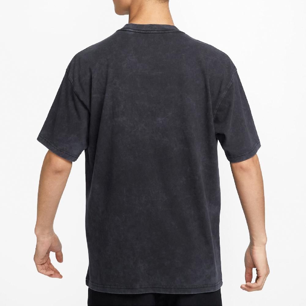 NIKE 耐吉 Nike 耐吉 短袖 NSW Tee 黑 寬鬆 男款 純棉 水洗 仿舊 短T 上衣 FZ5400-010