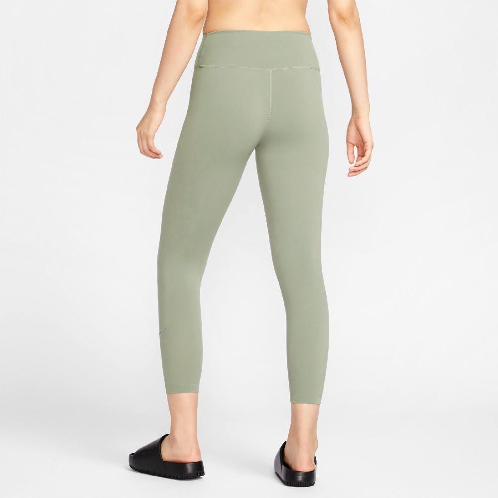 NIKE 耐吉 Nike 耐吉 緊身褲 One Leggings 女款 綠 高腰 速乾 運動 瑜珈 健身 運動褲 褲子 FN3233-320