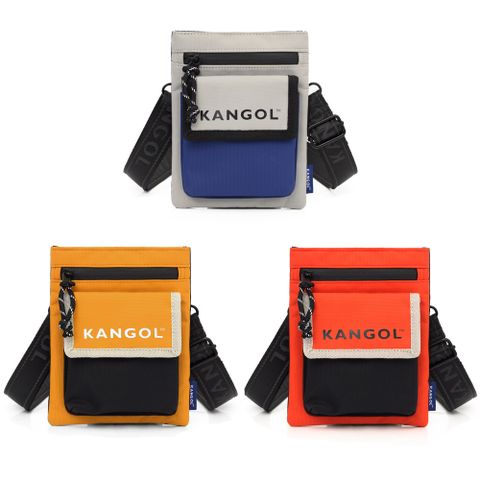 KANGOL 側背包 三色 口袋 隨身 休閒 62551706-