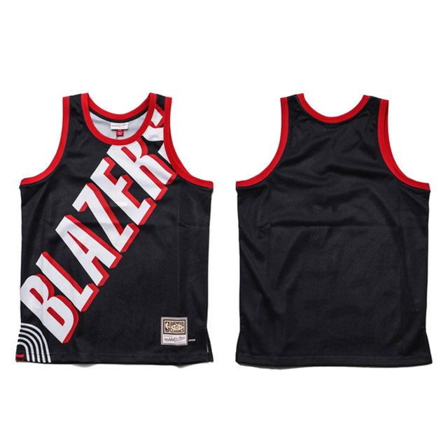 Mitchell & Ness  M&N 拓荒者 黑白紅 背心 背心 BIG FACE 球衣 MN20AJE01PT