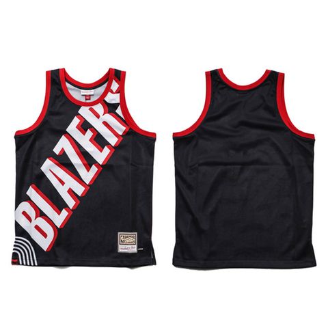 Mitchell & Ness M&N 拓荒者 黑白紅 背心 背心 BIG FACE 球衣 MN20AJE01PT