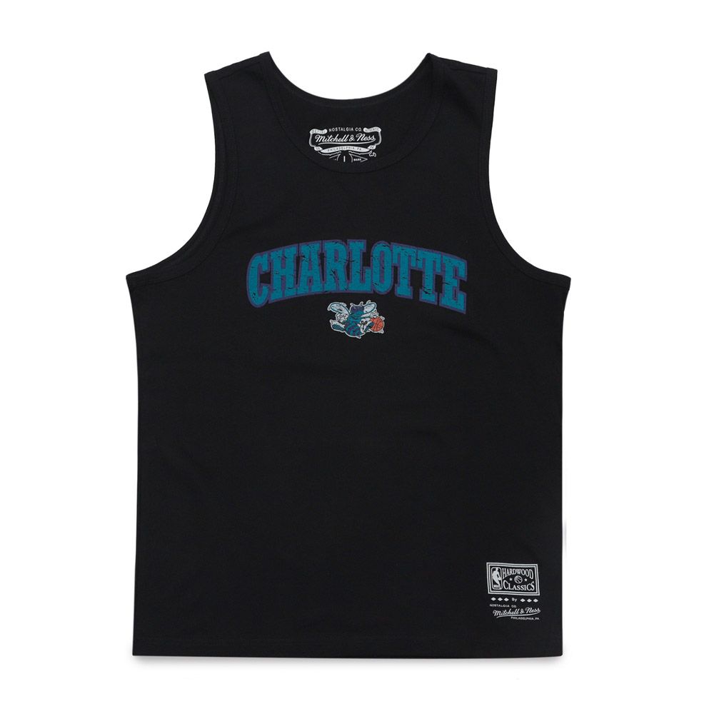 MITCHELL & NESS M&N 背心NBA CITY LOGO DAD TANK 黃蜂黑MNTK003CHB