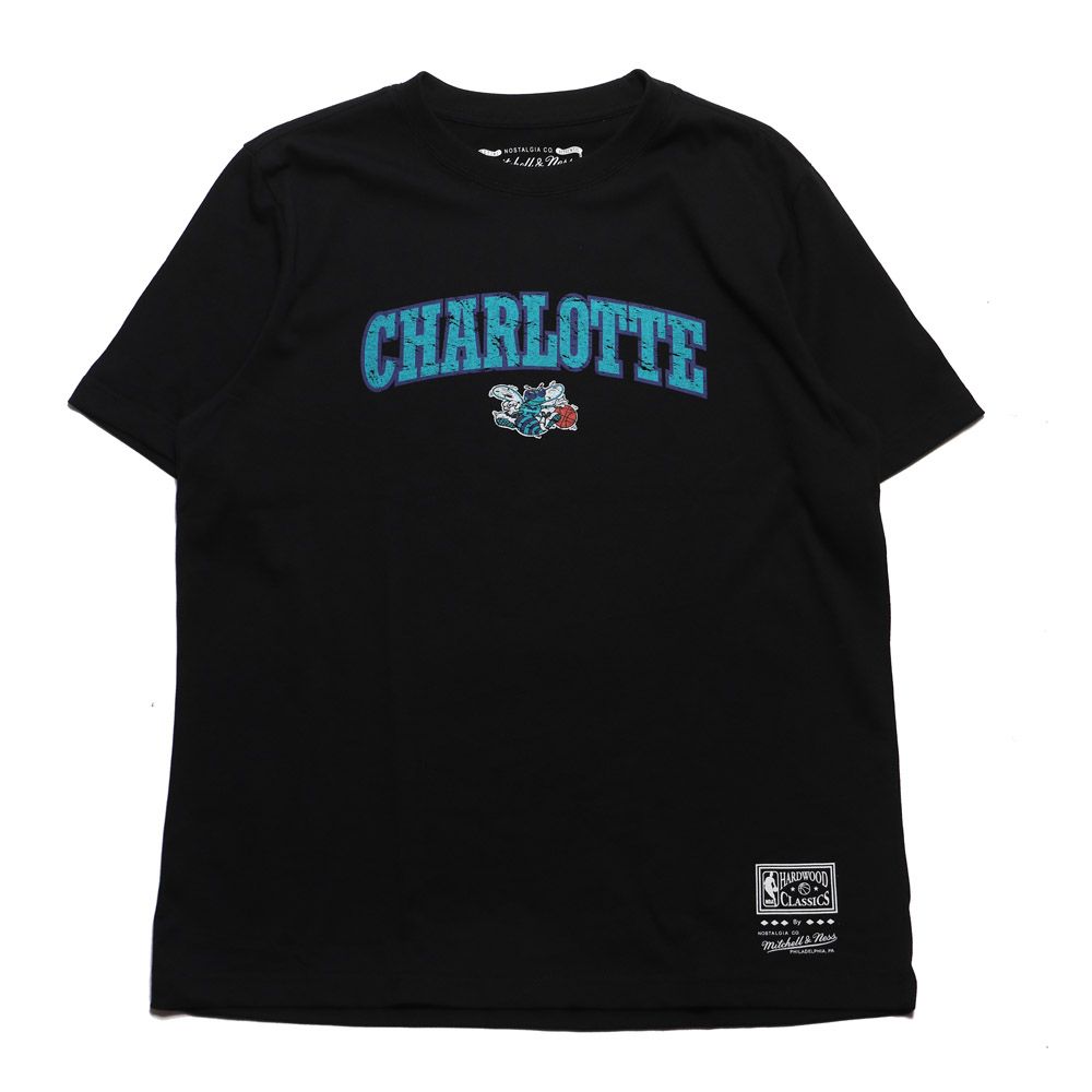 Mitchell & Ness  M&N 短T 黑藍 黃蜂隊 棉 MNTS003CHB