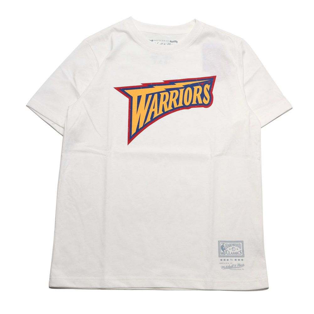  MITCHELL & NESS M&N 短T TEAM LOGO DAD TEE 勇士 白 MNTS001GSWW